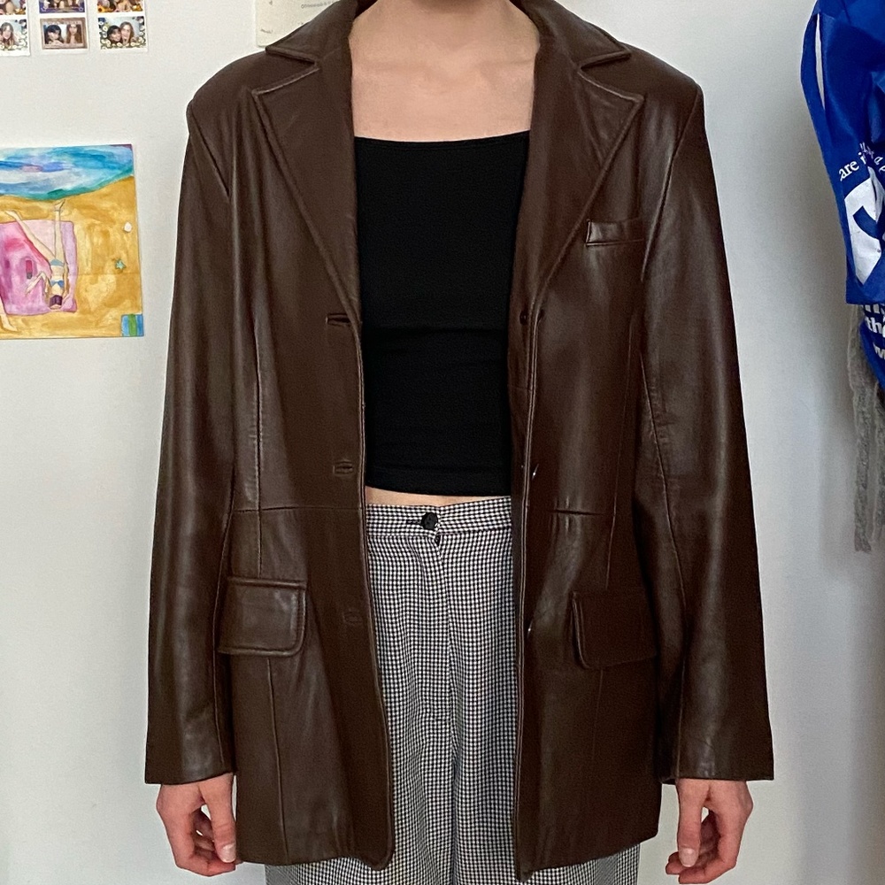 Kenneth Cole Leather Jacket